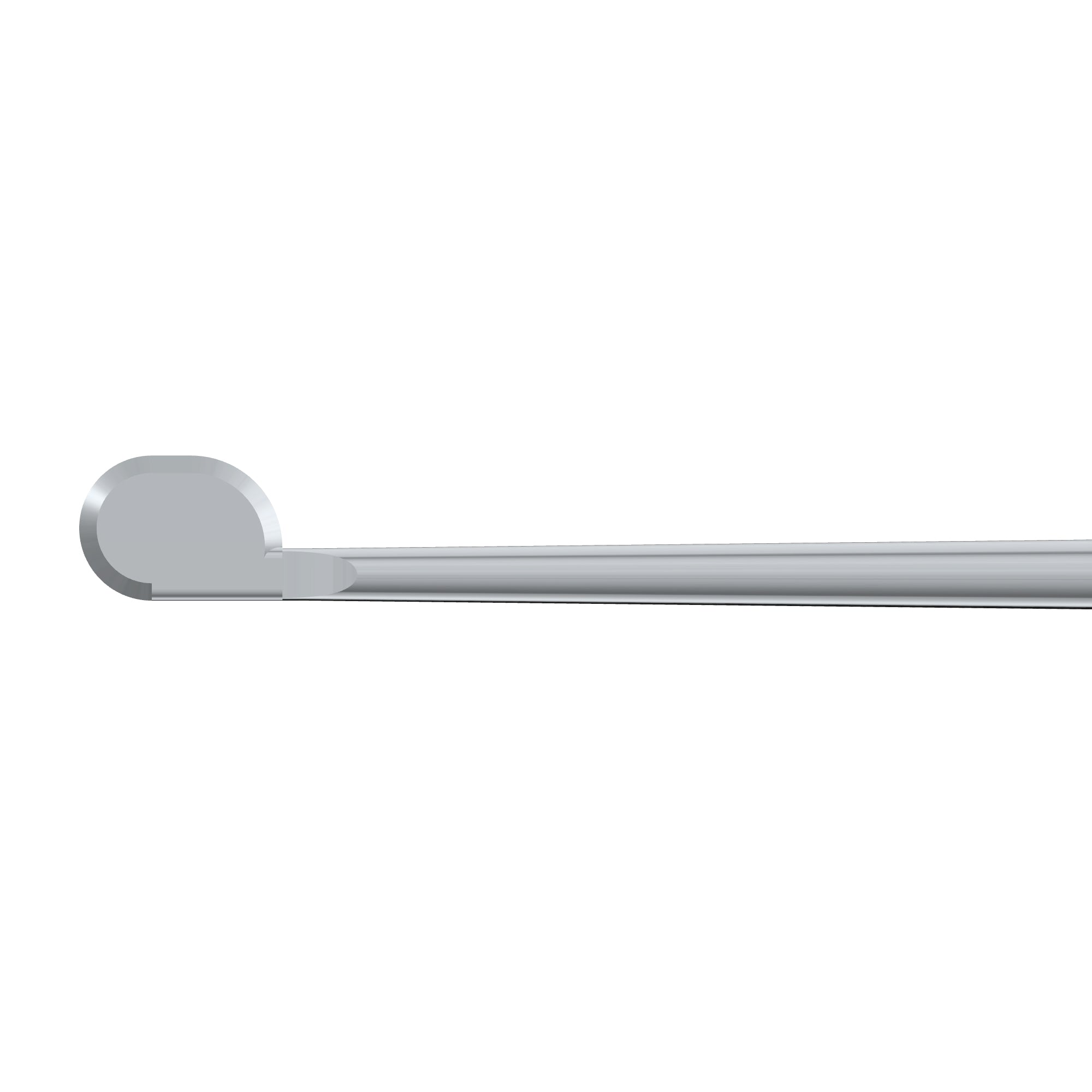 Simmank Premium Plester Rundschnittmesser, vertikal, oval, 3,5 x 2,5 mm, 16.5 cm